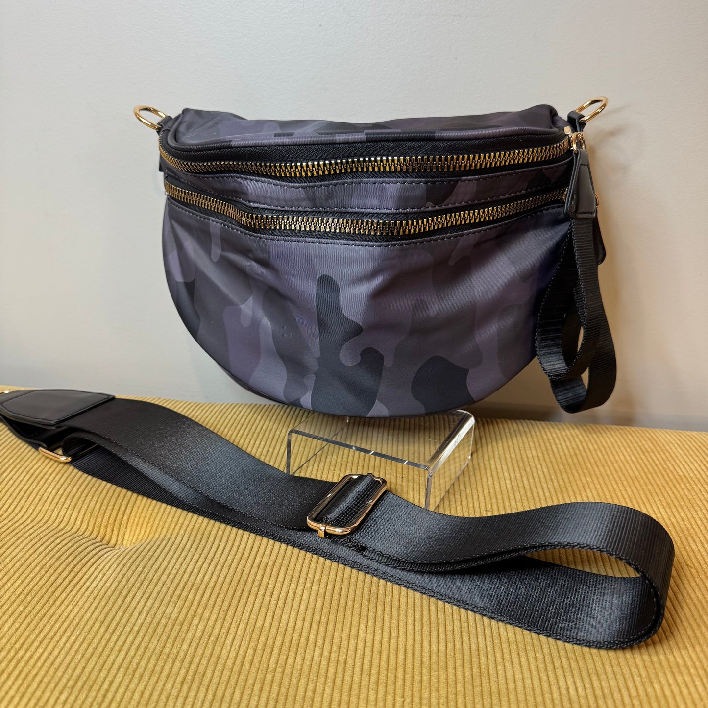 The Roni Nylon Crossbody - Camo #1