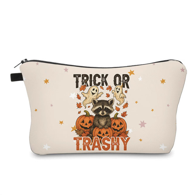 Pouch - Halloween Fall - Trick Or Trashy Raccoon