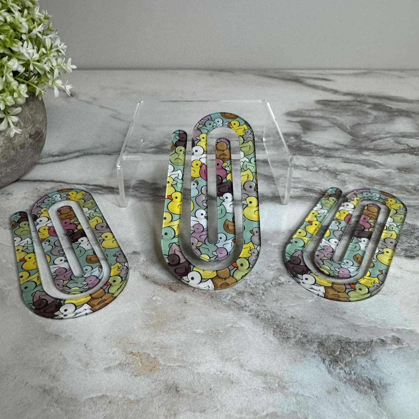 Jumbo Paperclip - Ducks