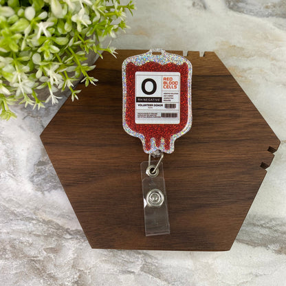 Badge Holder - Blood Drive