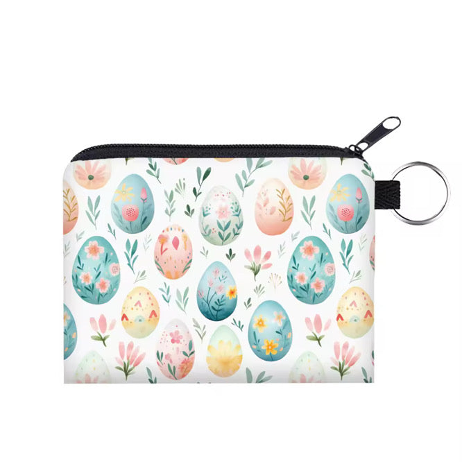 Mini Pouch - Easter - Floral Eggs
