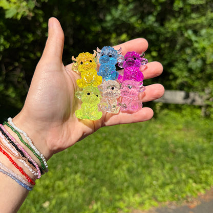 Squishy Toy - Ice Ice Highland Cow
