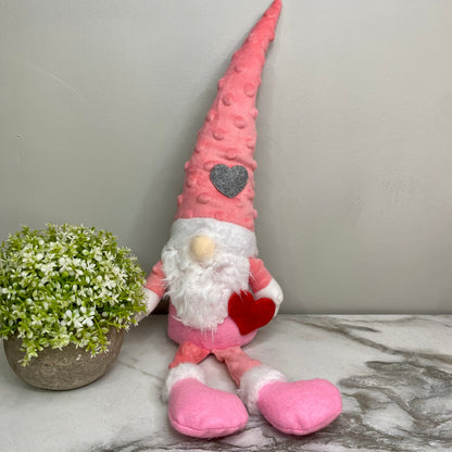 Gnome Decor - Valentine’s Day - Tall Hat