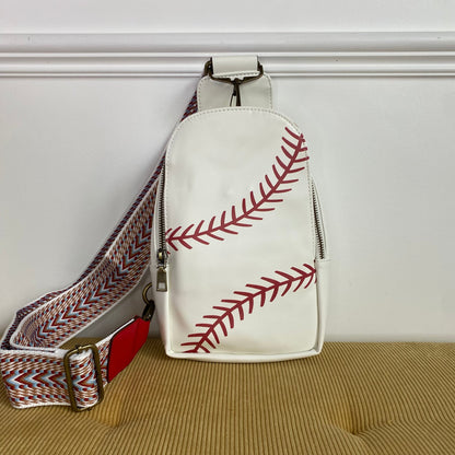 The Sling Crossbody - Baseball