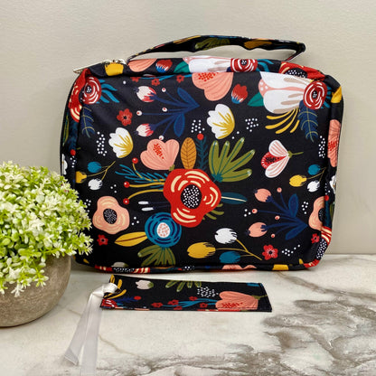 Travel Zip Pouch - Floral