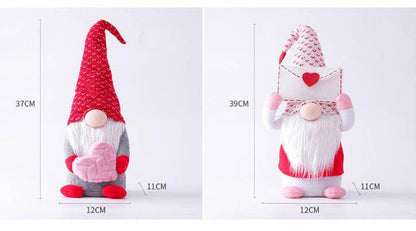 Gnome - Valentine #1 - Envelope & Heart