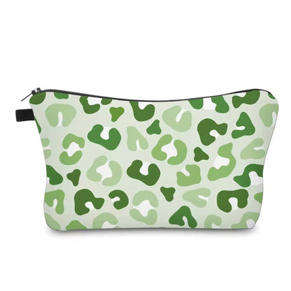 Pouch - Green Animal Print