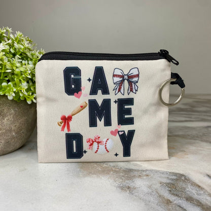 Mini Pouch - Baseball Game Day