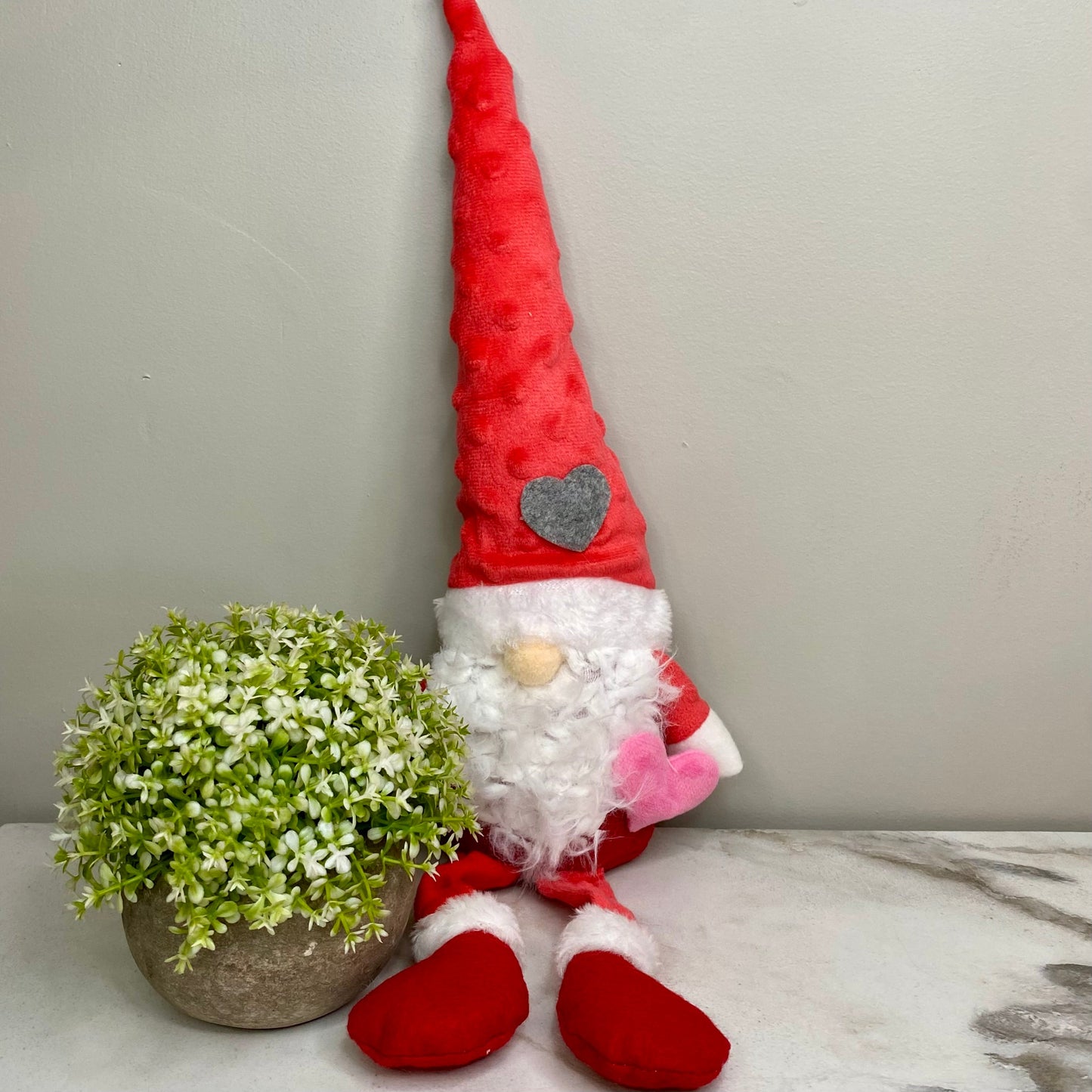 Gnome Decor - Valentine’s Day - Tall Hat