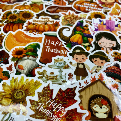 Stickers - Fall Thanksgiving