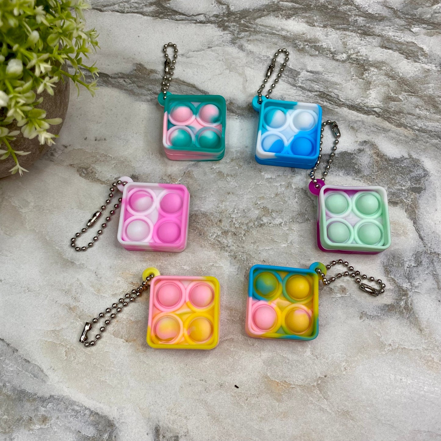 Bubble Pop Keychain - Shapes