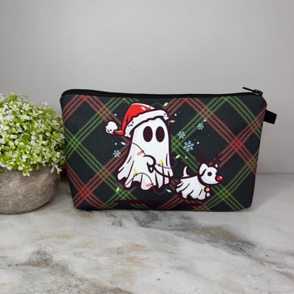 Pouch - Christmas Ghost Dog