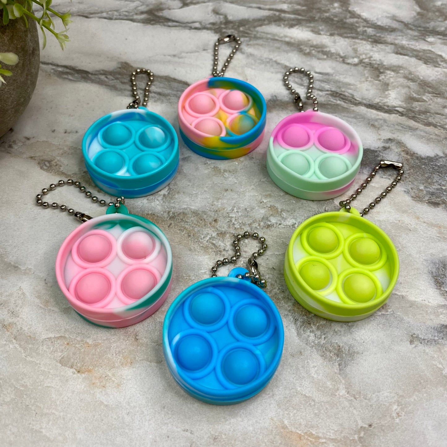 Bubble Pop Keychain - Shapes