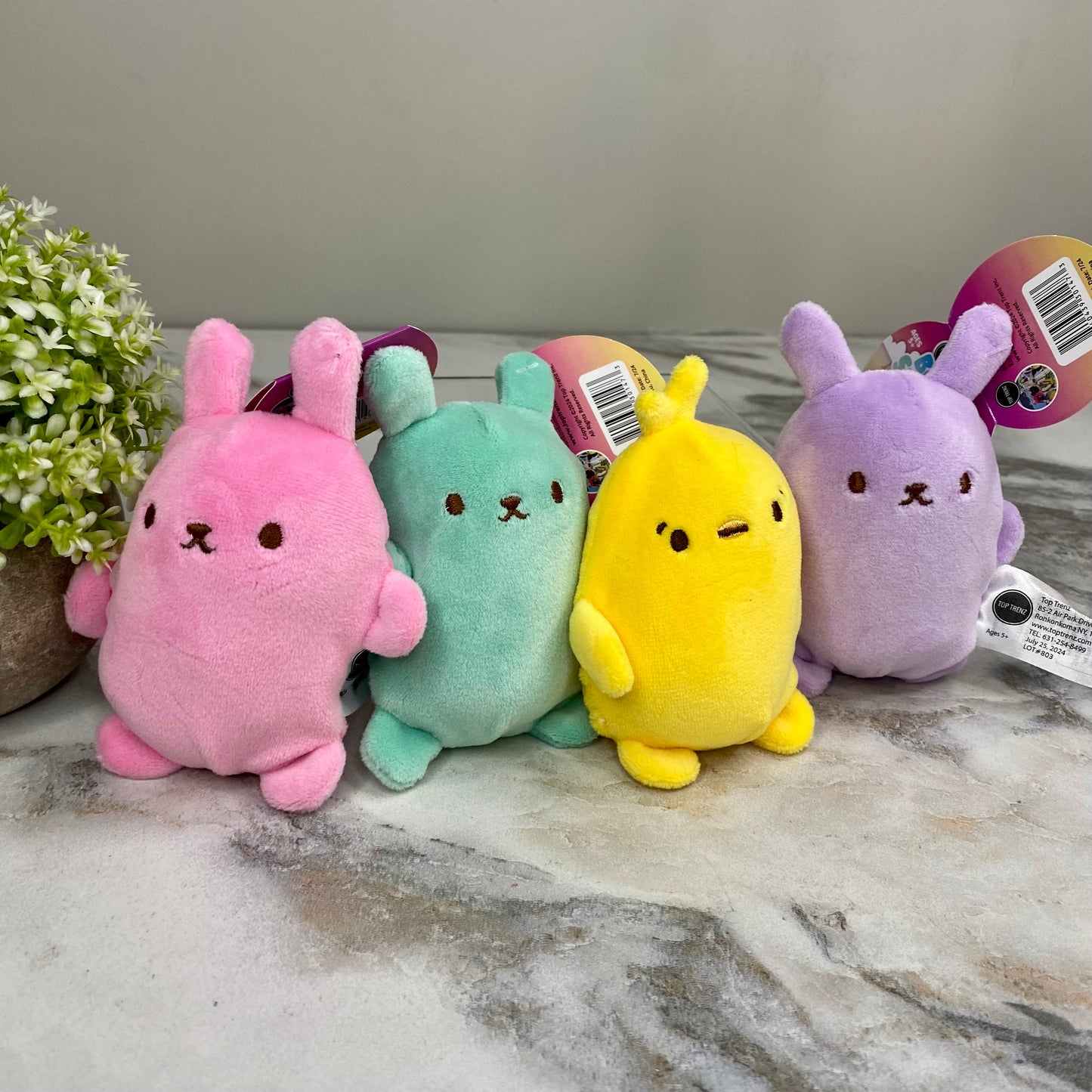 Bubble Stuffed Squishy Friends Toy - Easter