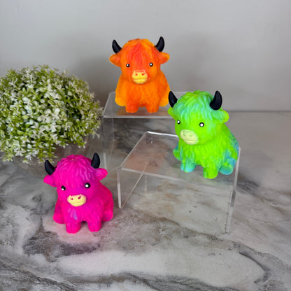 Squishy Toy - Highland Cow Ombre