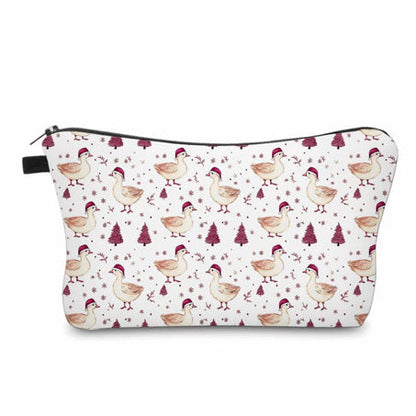 Pouch - Christmas - Duck Maroon