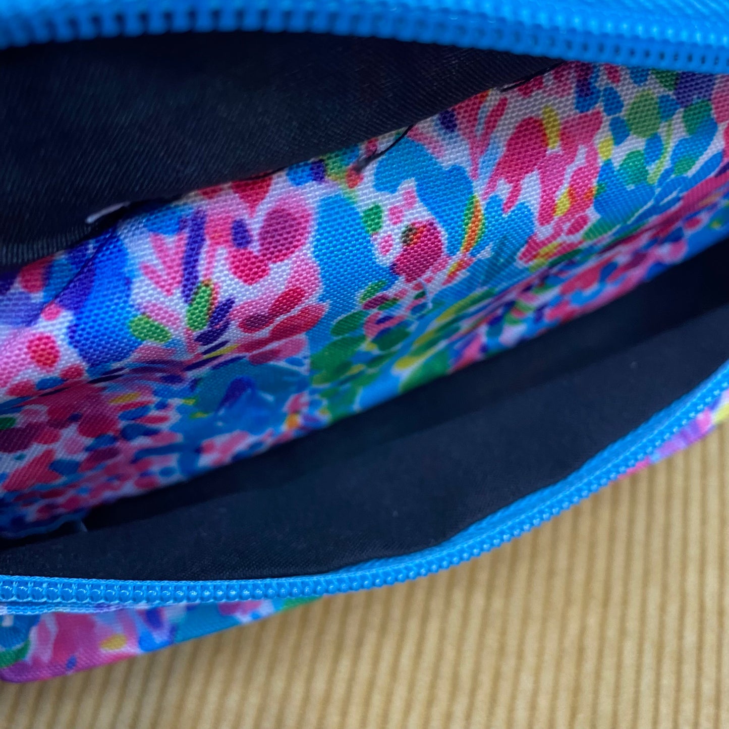 Fanny Pack Waist Bag - Blue Watercolor Floral