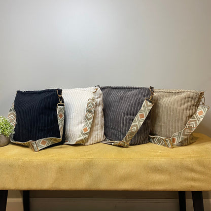 Willow - Corduroy Shopper Purse