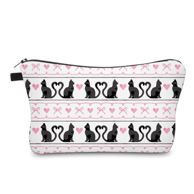 Pouch - Cat Heart Bow