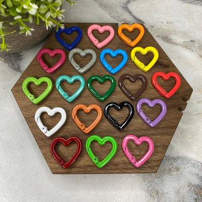 Keychain Ring Clasp - Heart