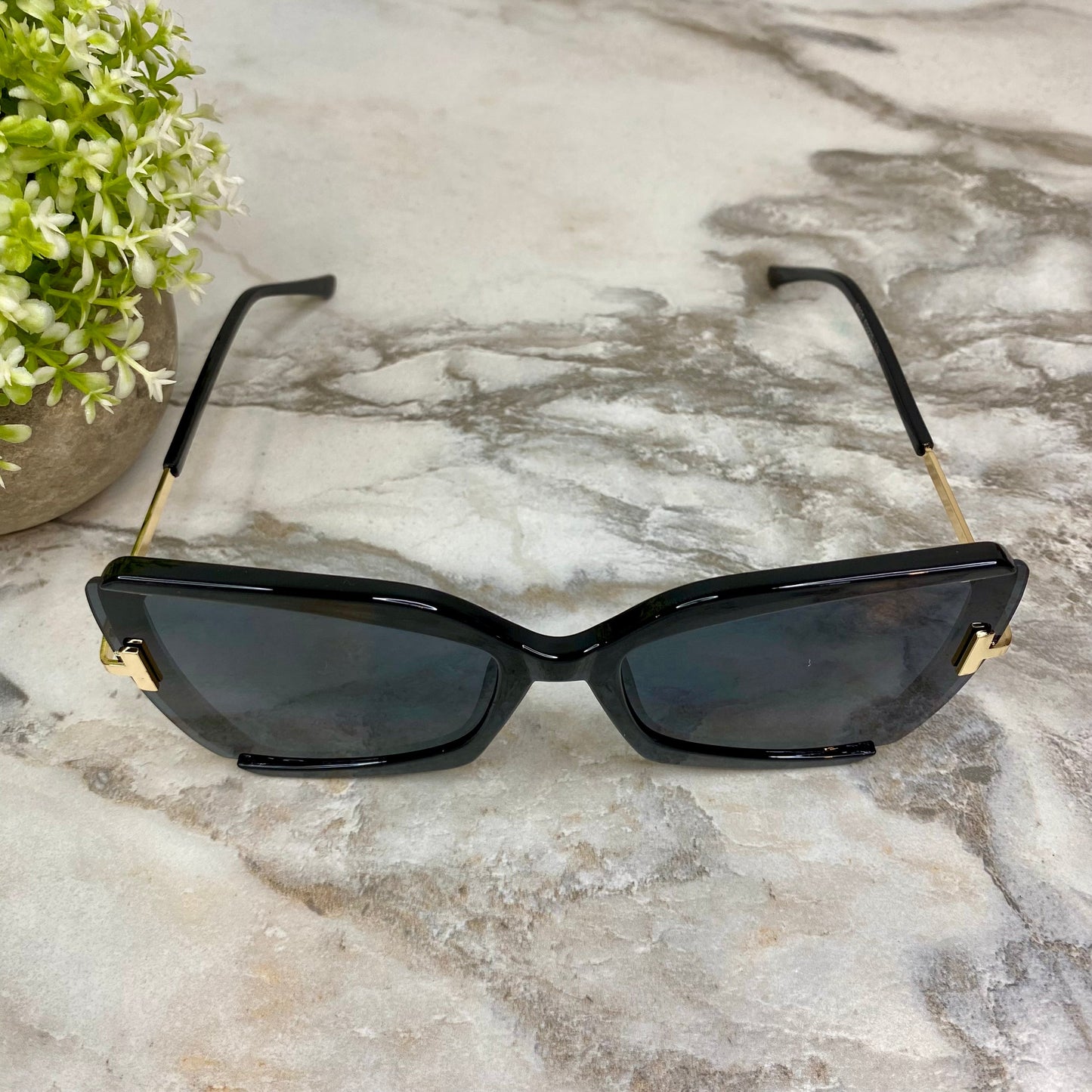 Sunglasses - Style G - Black Black