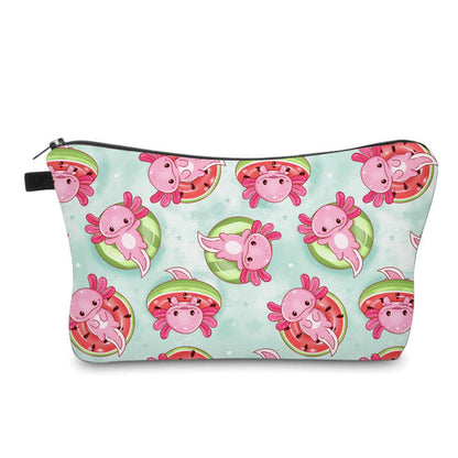 Pouch - Axolotl Watermelon