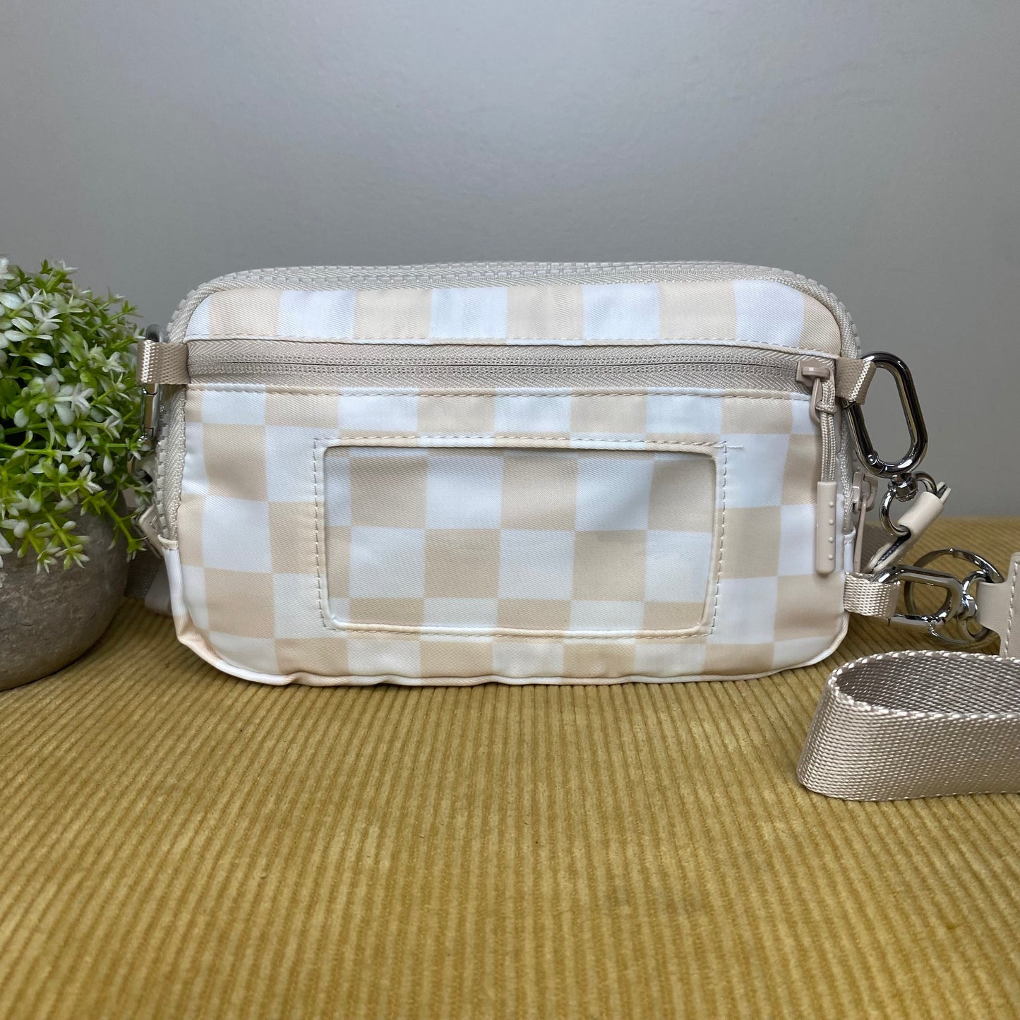 Remi - Nylon Crossbody Checkered - PREORDER