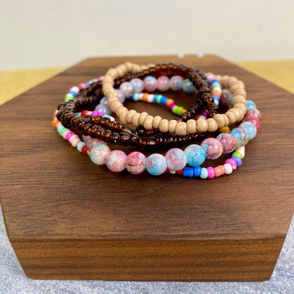 Bracelet Pack - Small Bead & Marble