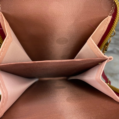 Ivy Crossbody Wallet + Purse - Red