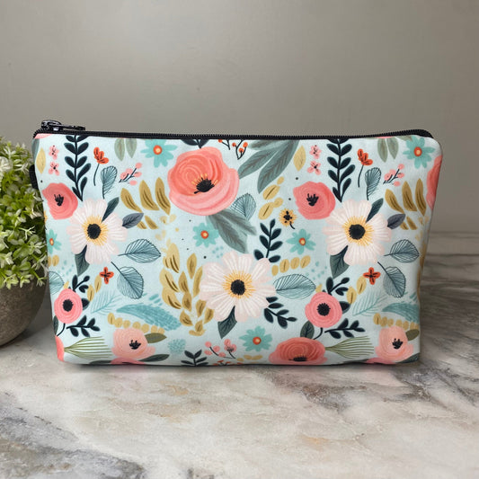 Pouch - The Most Amazing Mint Floral