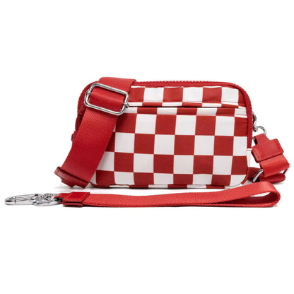 Remi - Nylon Crossbody Checkered - PREORDER