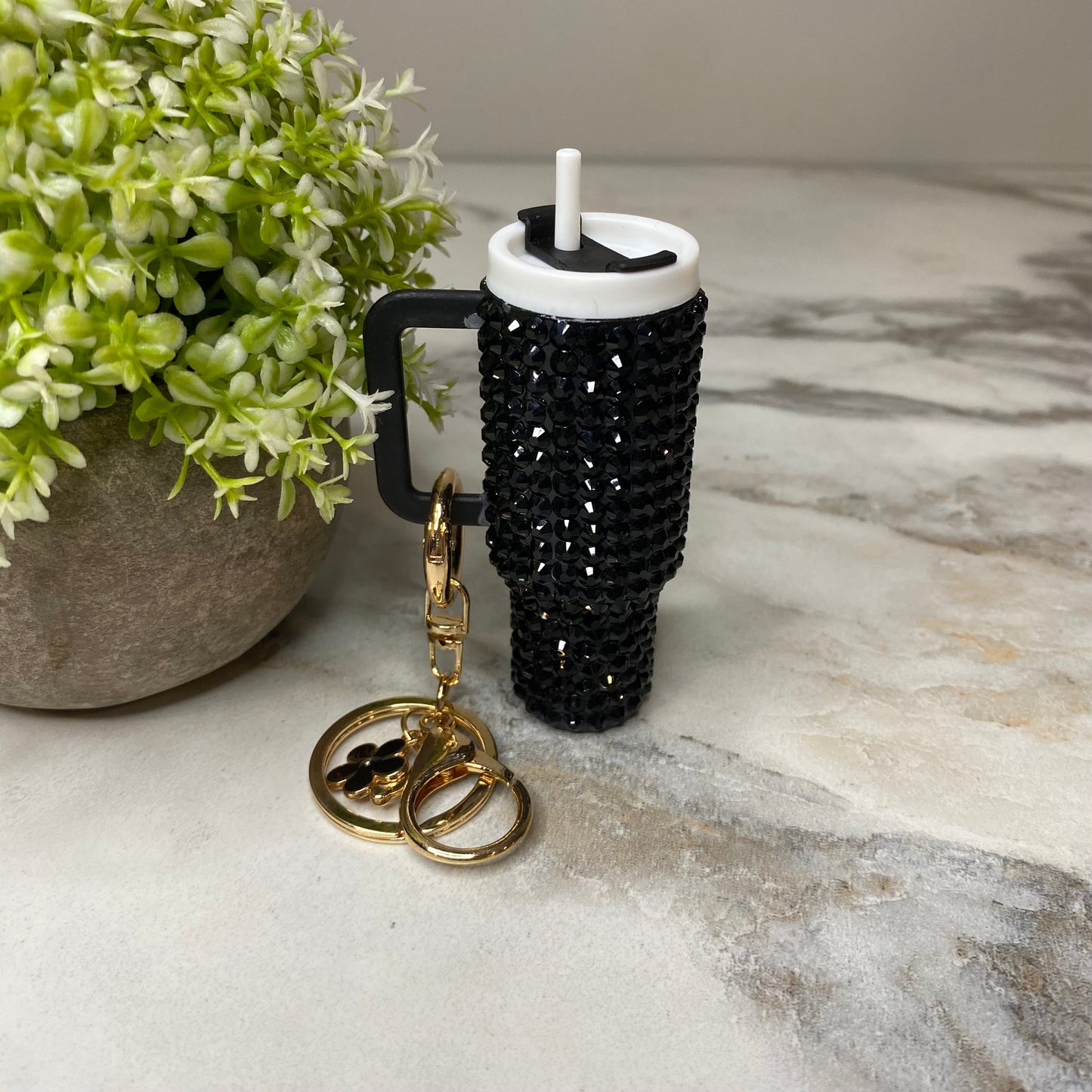 Keychain - Lip Balm Tumbler #4 Gems