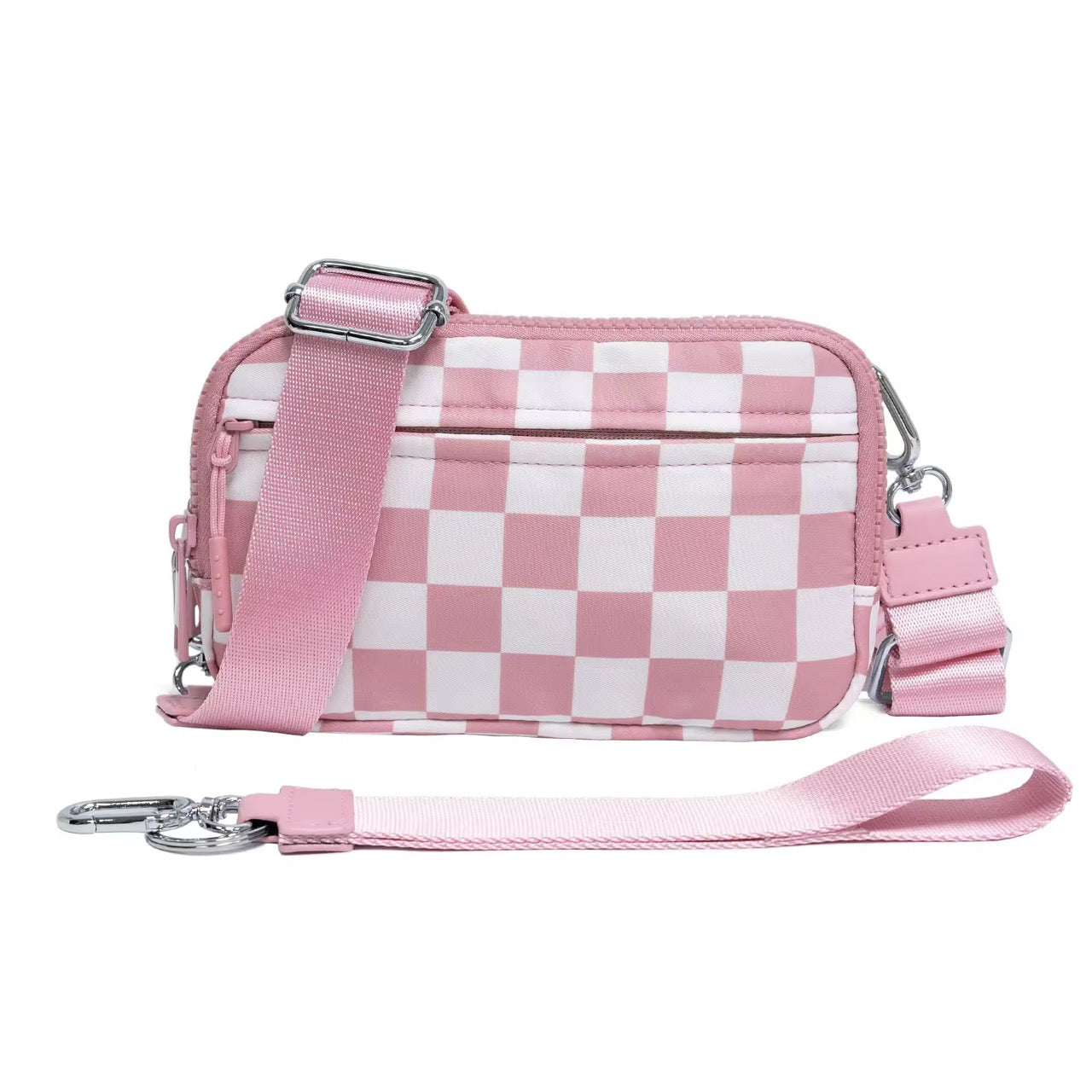 Remi - Nylon Crossbody Checkered - PREORDER