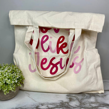 Tote Bag - Valentine’s Day - Love Like Jesus