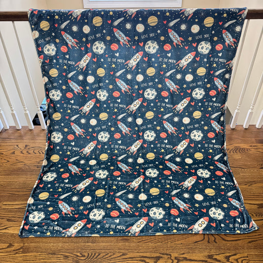 Blanket - Valentine’s Day - Love You Moon