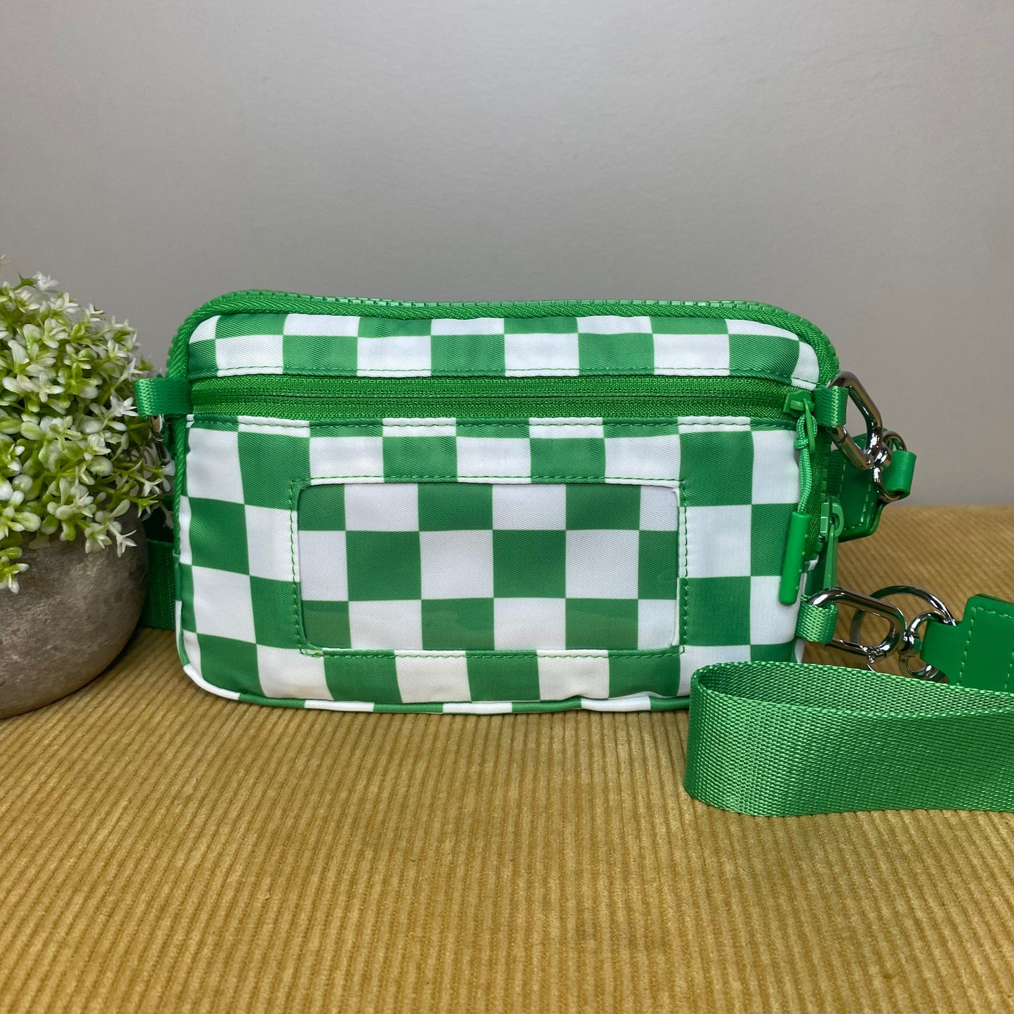 Remi - Nylon Crossbody Checkered - PREORDER