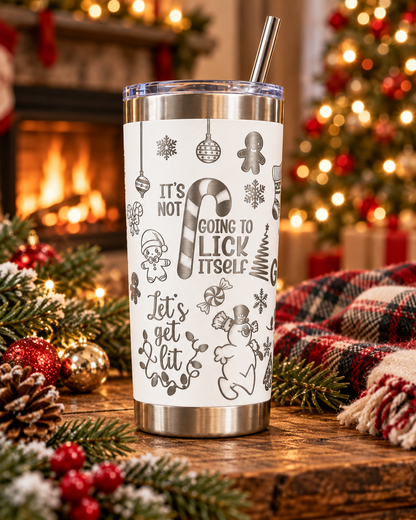 Tumbler 20oz - Christmas - PREORDER