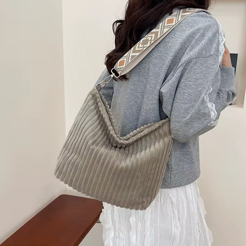 Willow - Corduroy Shopper Purse