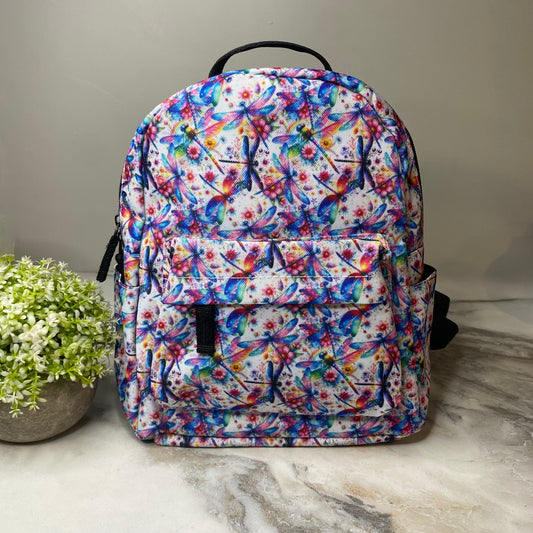 Mini Backpack - Rainbow Dragonfly