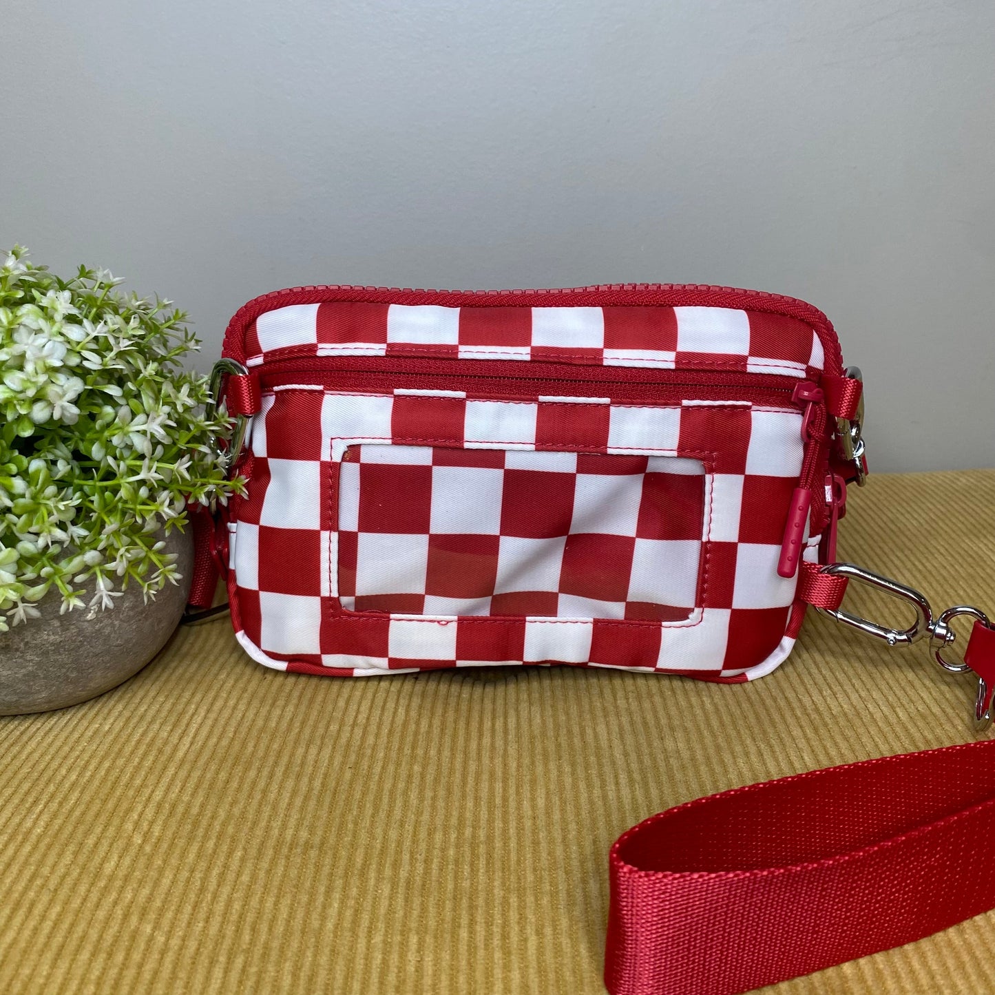 Remi - Nylon Crossbody Checkered - PREORDER