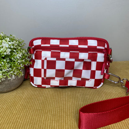 Remi - Nylon Crossbody Checkered - PREORDER