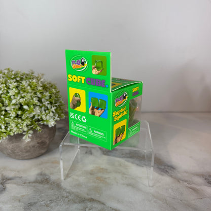 Squishy Toy - Soda Cube - Lemon-Lime Squish