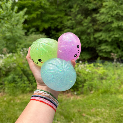 Squishy Toy - Viral Dumpling, Glow In The Dark - PREORDER