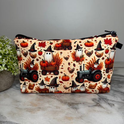 Pouch - Halloween Fall - Ghost Hayride