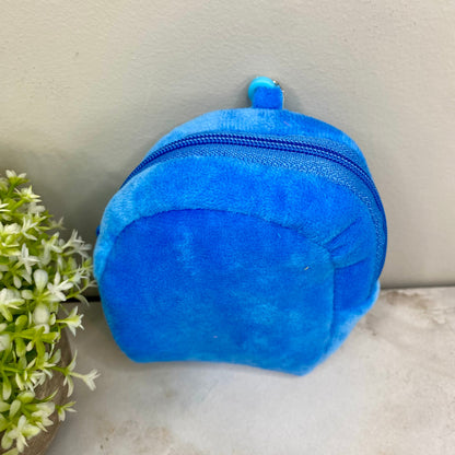 Coin Pouch Keychain - Velour Mix