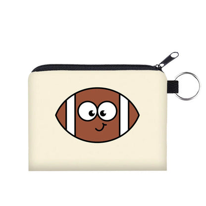 Mini Pouch - Football Face