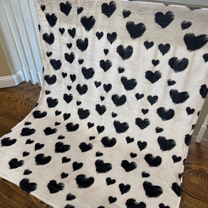 Blanket - Fur Hearts