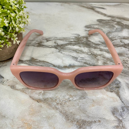 Sunglasses - Style E - Pink Pink