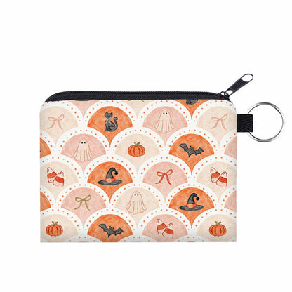 Mini Pouch - Halloween Cute Scallop Things