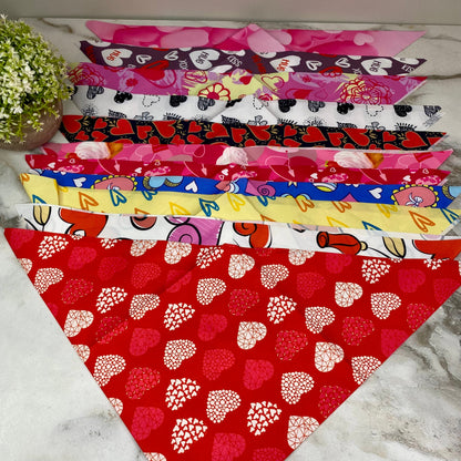 Dog Bandana - Valentine’s Day Mix